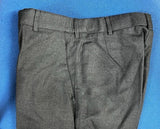 Trousers Charcoal No Pleat